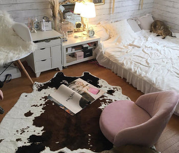 ここがわたしの定位置。ゆっくりとくつろげる座椅子のあるお部屋
