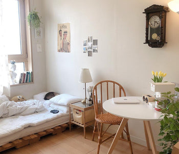 シンプル&すっきり見せ!あえてラグを“敷かない”お部屋づくり