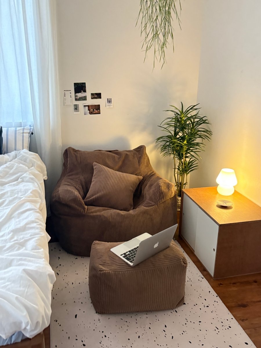 【ゆき】LOOSY ソファ+クッションカバー BROWN ゆき様専用】LOOSY ソファ+クッションカバー BROWN