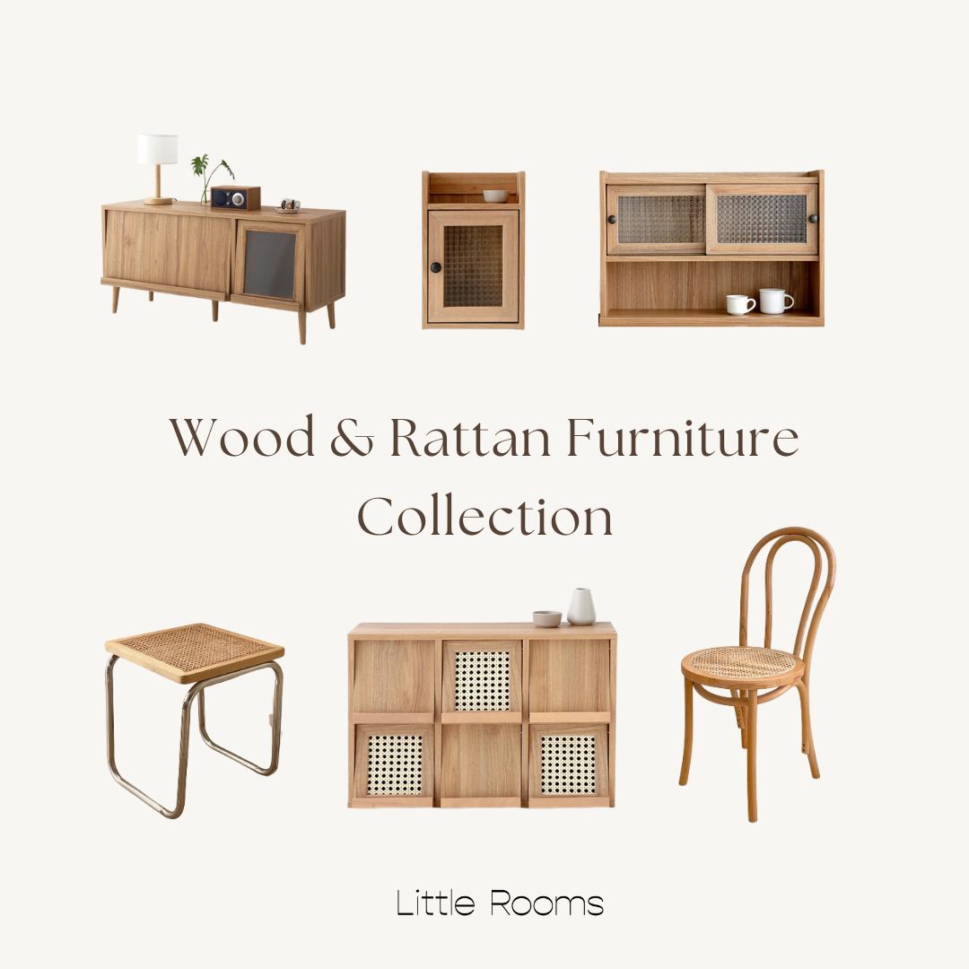 Wood & Rattan Furniture Collection｜韓国インテリア雑貨通販