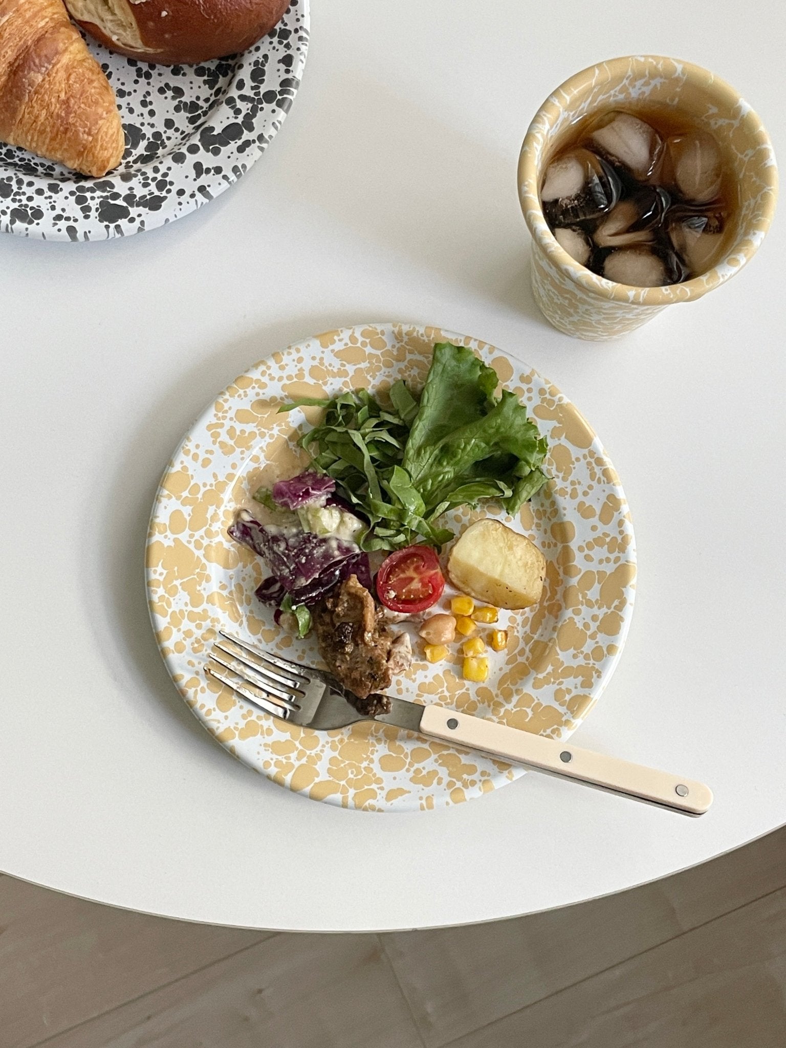BR - 5675 - crowcanyon - crowcanyon プレート|FLAT SALAD PLATE