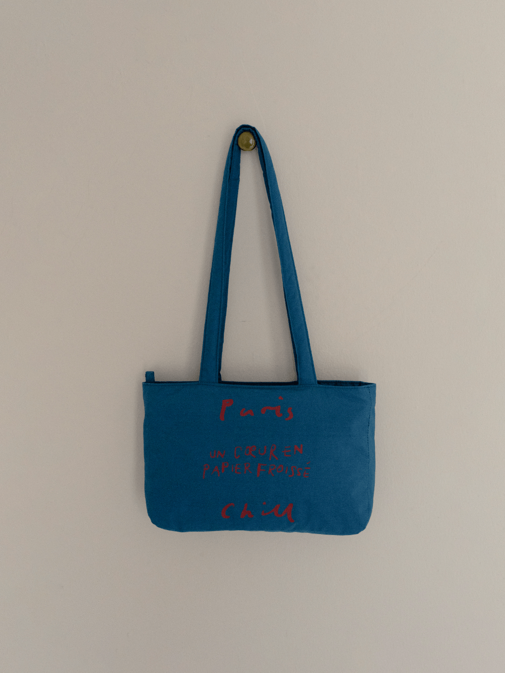 BR - 6692 - HOTEL PARIS CHILL - HOTEL PARIS CHILL ミニトートバッグ|Paper Heart Puffer Bag
