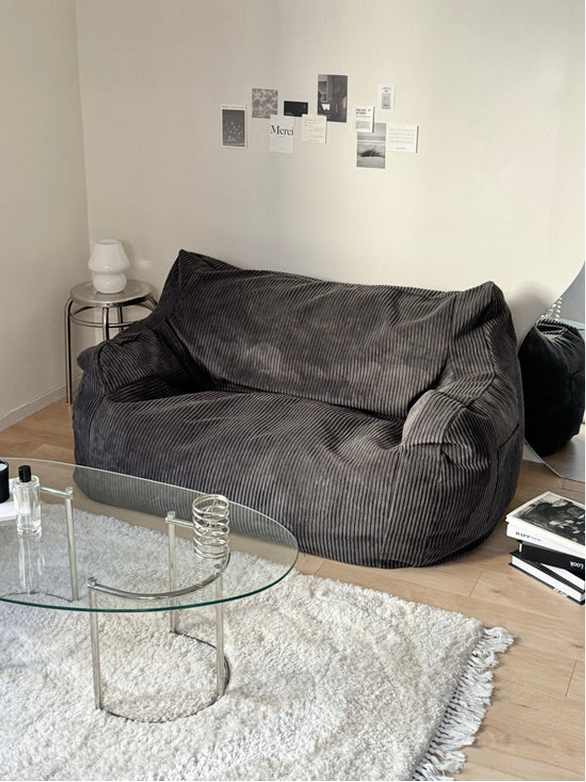 2人掛けビーズソファ