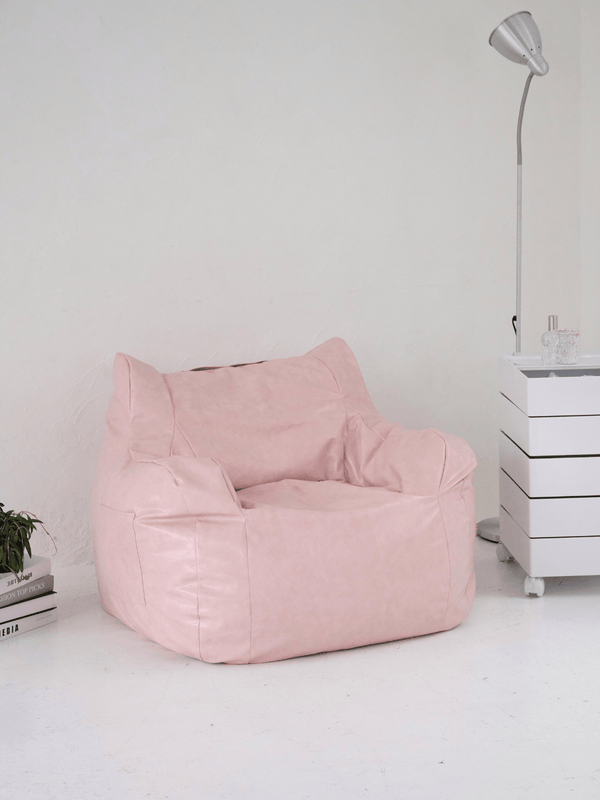 LOOSY 1人掛けビーズソファ Glossy Pink