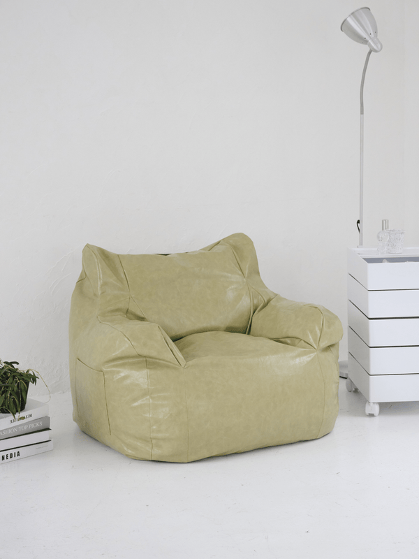 LOOSY 1人掛けビーズソファ Glossy Pistachio