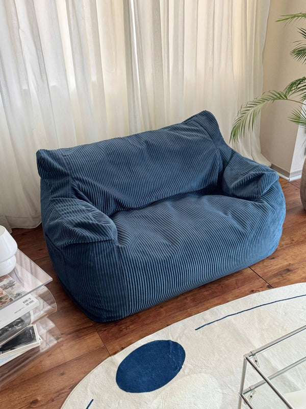 LOOSY 2人掛けビーズソファ Navy