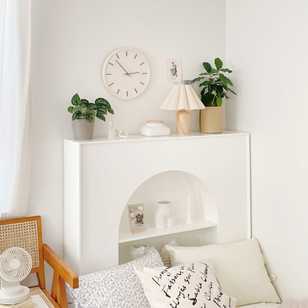 ヴィンテージプリーツシェードランプ