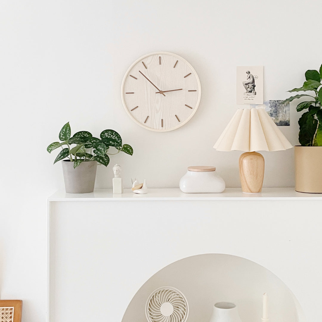 ヴィンテージプリーツシェードランプ