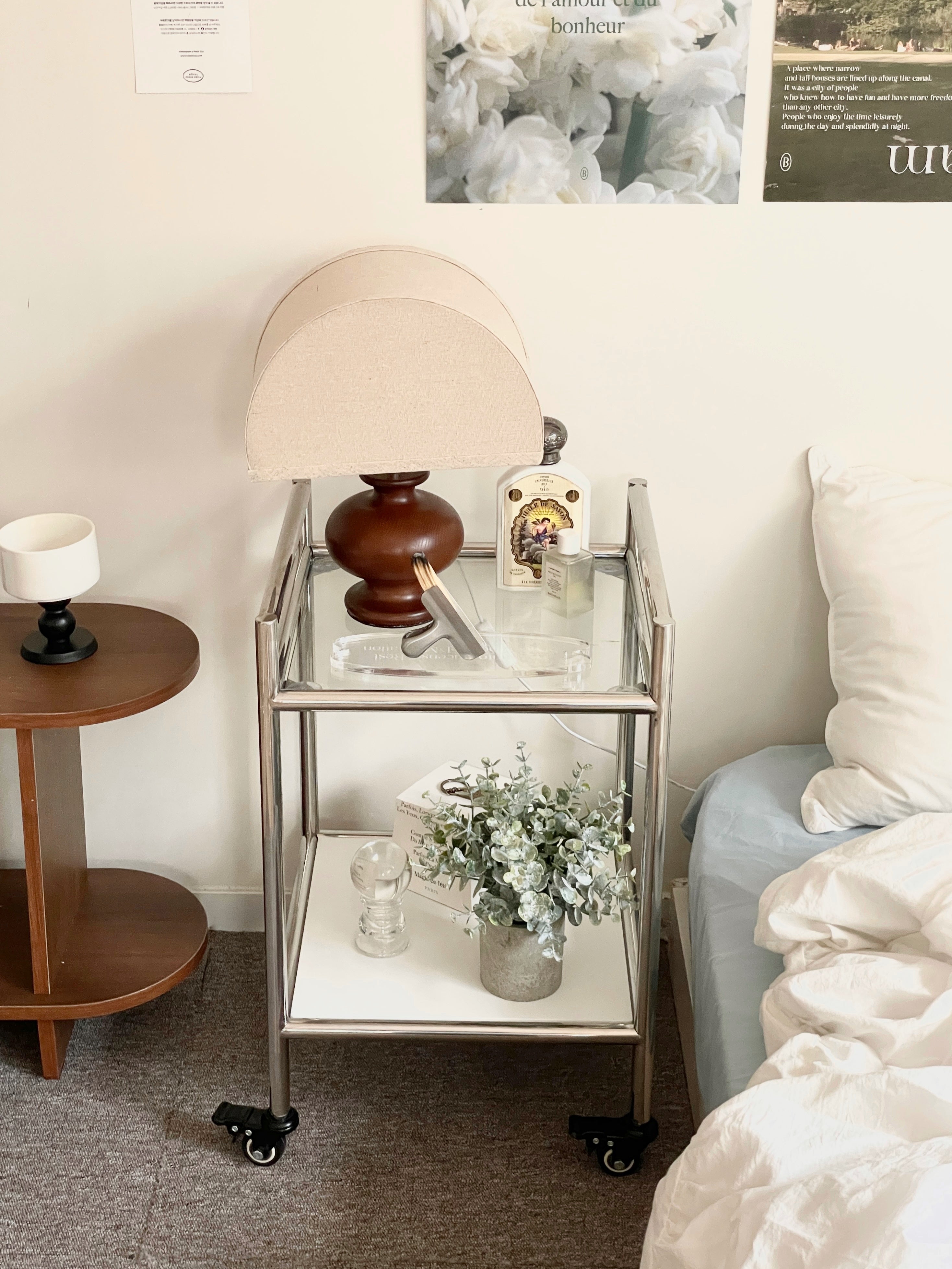 AL-3674-Little Rooms select-mok テーブルランプ|half moon