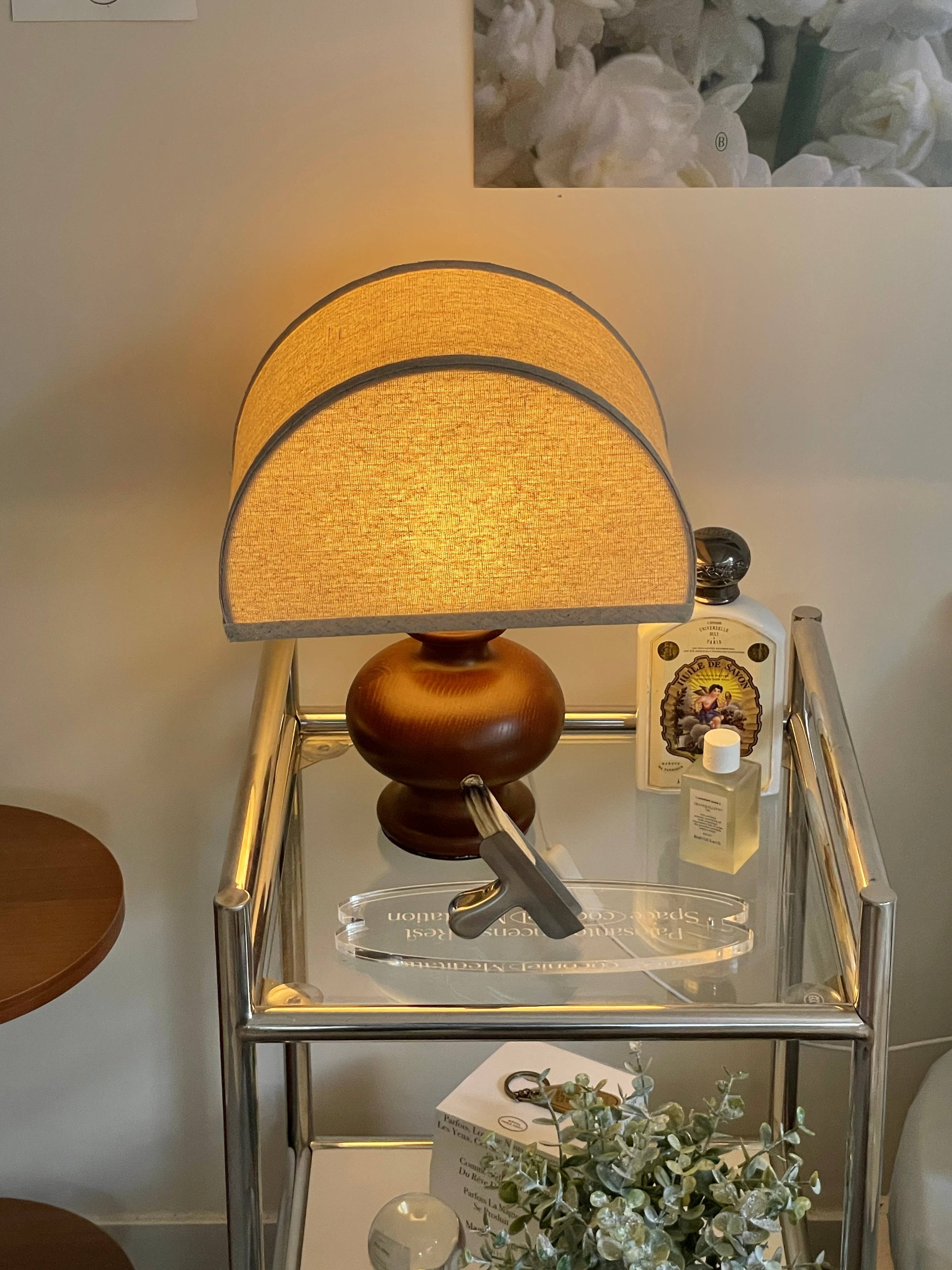 AL-3674-Little Rooms select-mok テーブルランプ|half moon