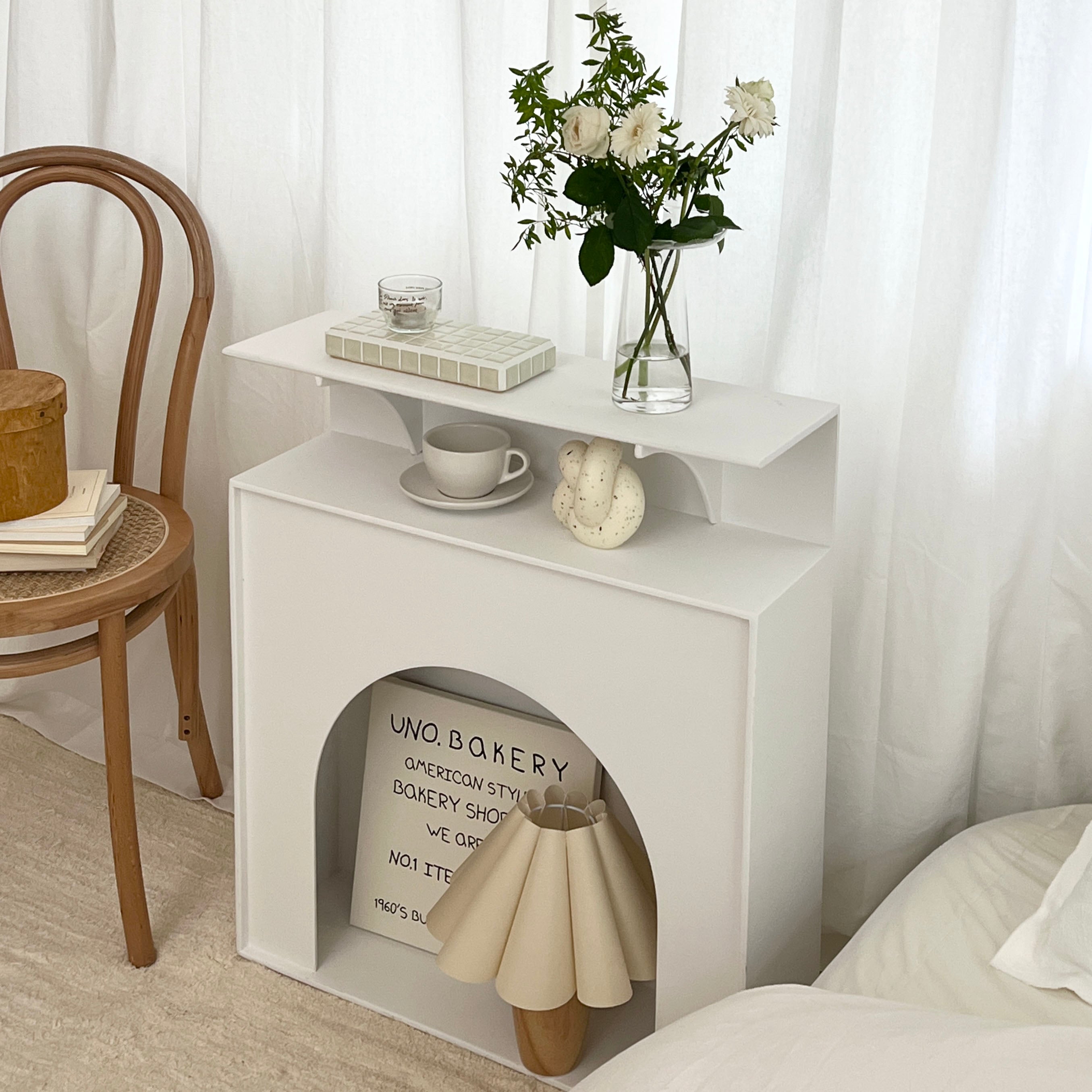 ヴィンテージプリーツシェードランプ