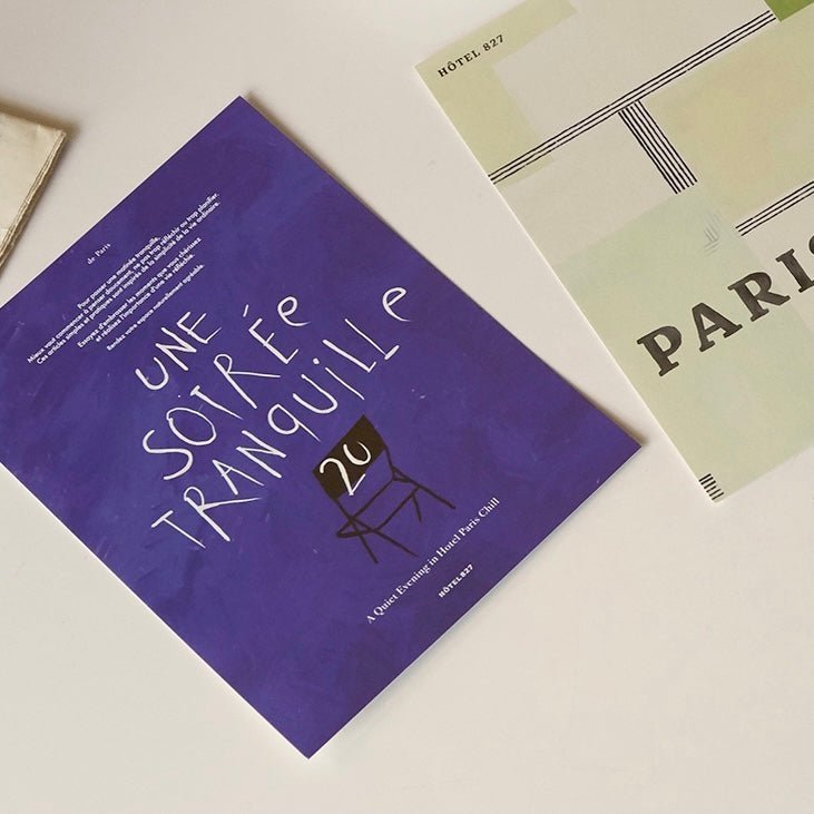 BR-1172 - HOTEL PARIS CHILL - HOTEL PARIS CHILL ポストカード|A Quiet Night