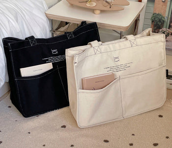 試作中にトートバッグを使っていたスタッフに聞く！『daily tote bag (wide)』に詰まった6つの魅力