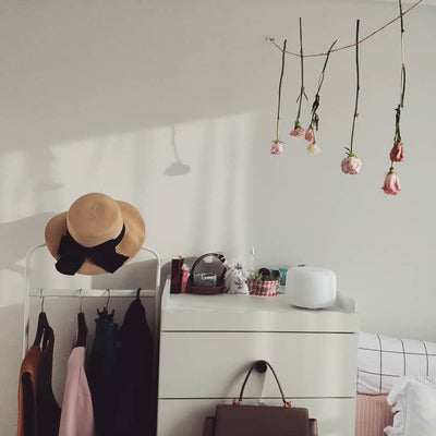 シンプルだけどかわいい、スッキリまとまったお部屋の秘密