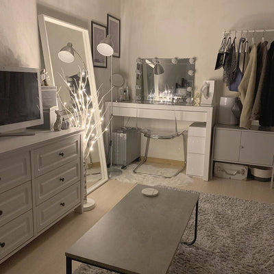 洗練された上品さを取り入れて。スタイリッシュなグレーのお部屋