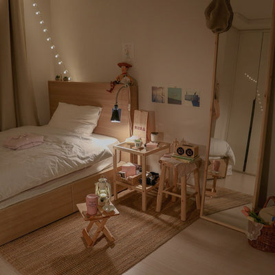 おしゃれで落ち着く、木のぬくもり感じるお部屋