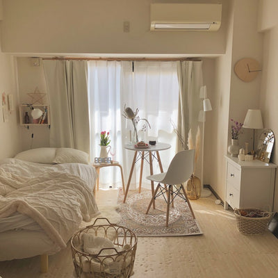 一人暮らしのお部屋にも◎ダイニングテーブルを取り入れたお部屋