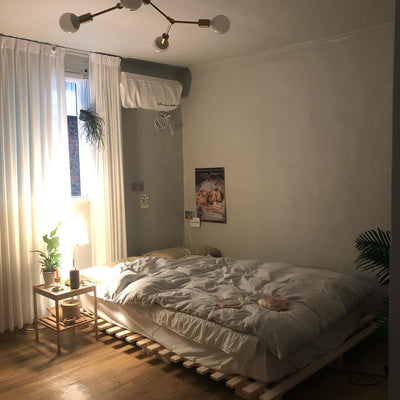 “イマっぽい”お部屋の作り方。すのこベッドを取り入れたルームコーデ