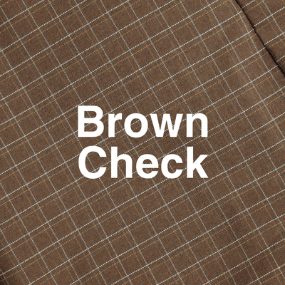 Brown Check - Little Rooms