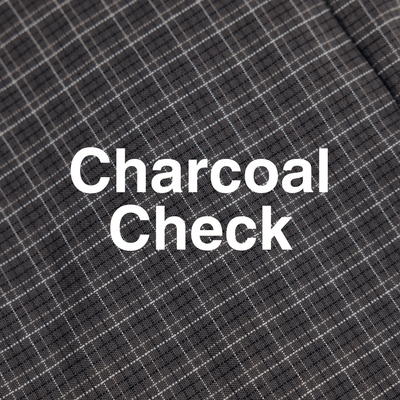 Charcoal Check - Little Rooms