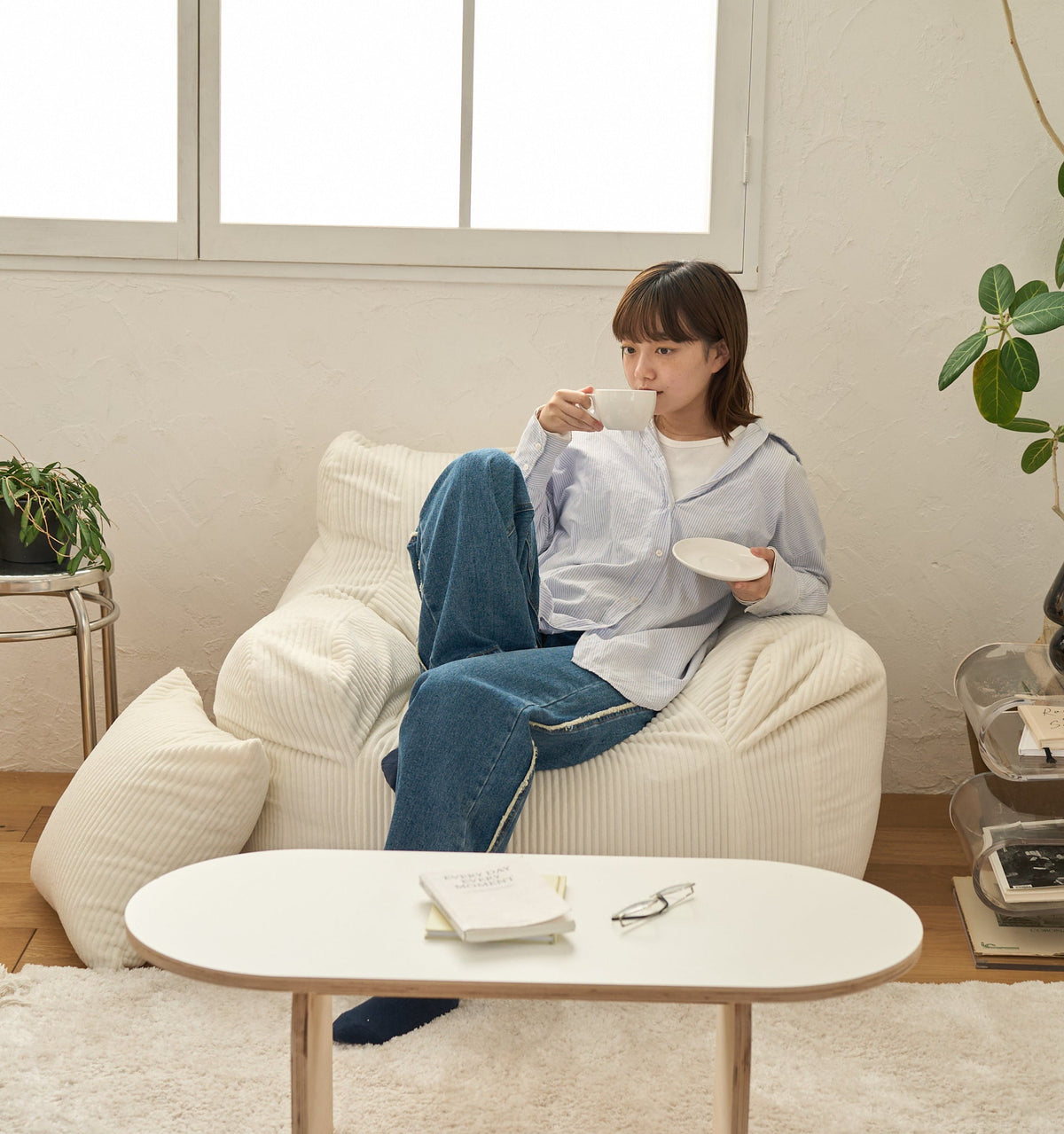 Ivory のLOOSYでコーヒーを楽しむ