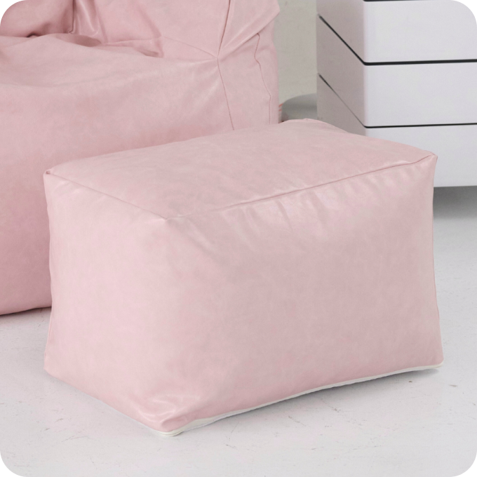 LOOSY ビーズオットマン Glossy Pink|スツール おしゃれ 一人暮らし LOOSY ビーズオットマン Glossy Pink|スツール おしゃれ 一人暮らし