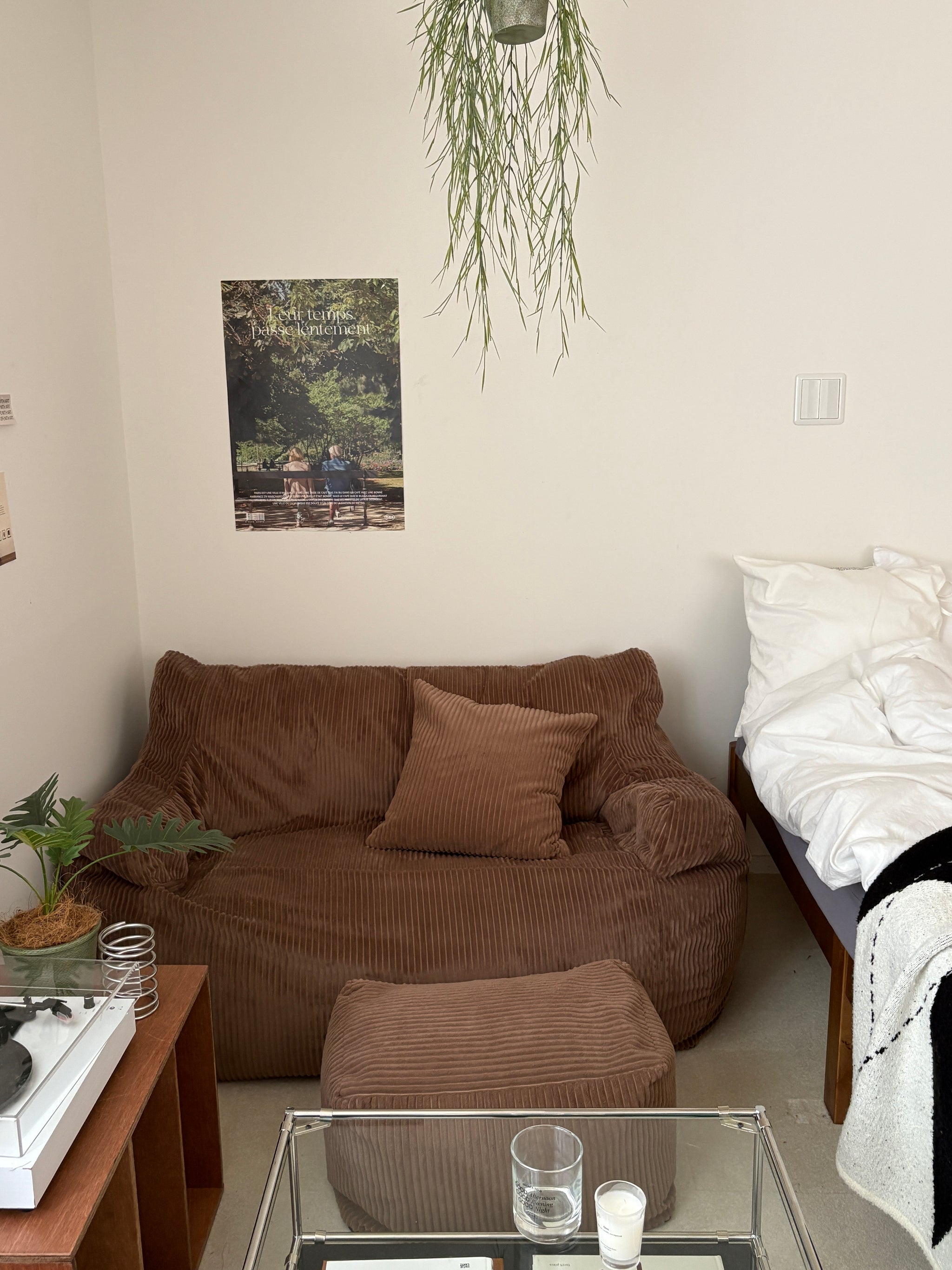 LOOSY クッションカバー Brown