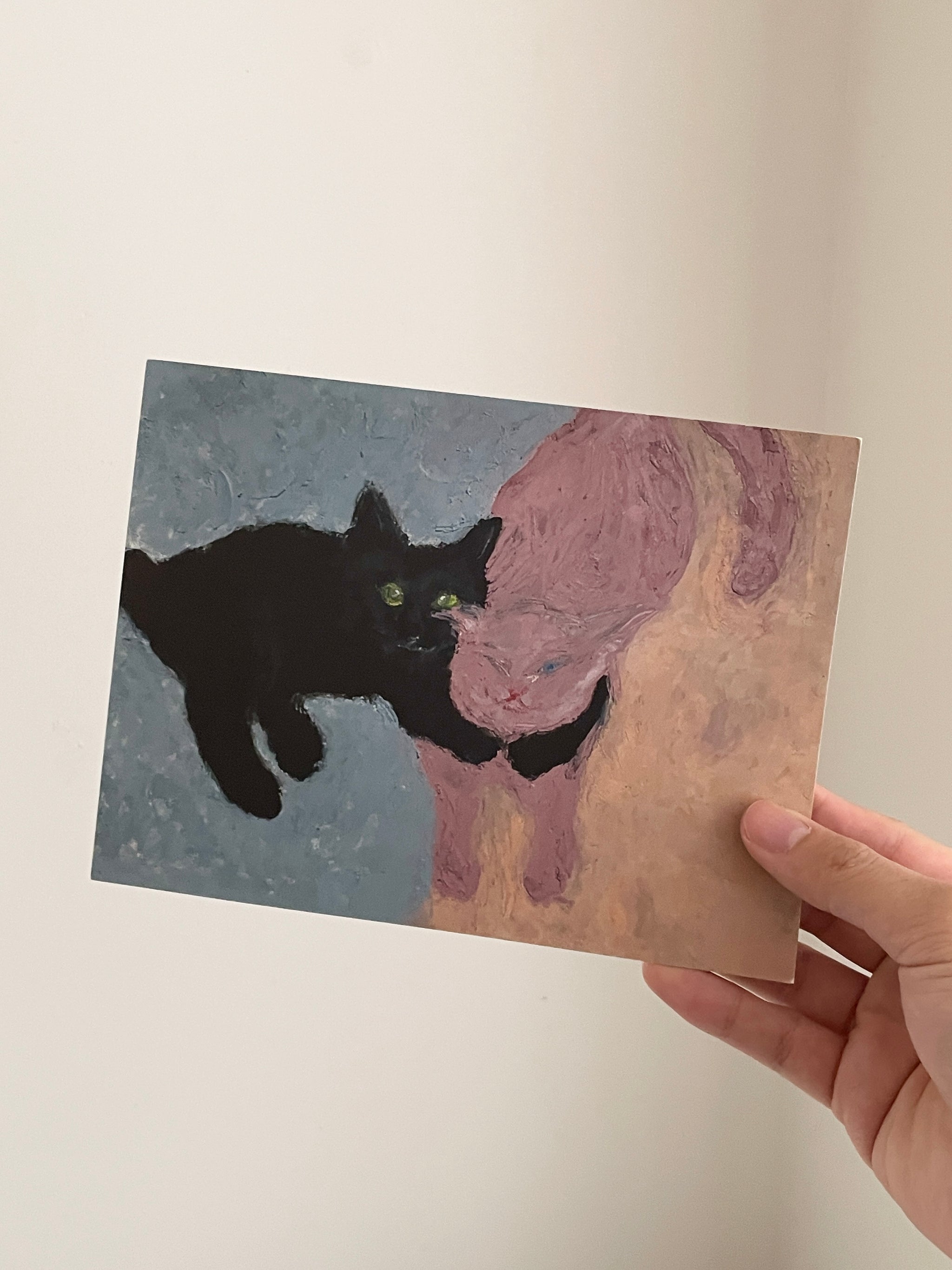 JAZZ OR NOT ポストカード｜Ballet Cats Big Postcard