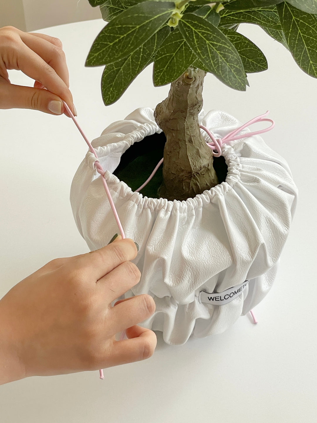 WELCOMETOCCC 鉢&カバーセット｜POUPOUPOT WHITE｜韓国