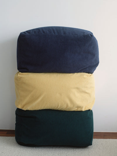 HUGME 2人掛けビーズソファ Soft Yellow