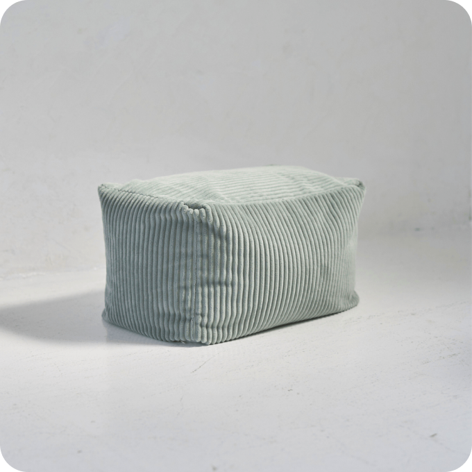 ソファ Mint色 LOOSY オットマン、クッションカバー付 ソファ Mint色 ソファ Mint色 LOOSY オットマン、クッションカバー付 ソファ Mint色