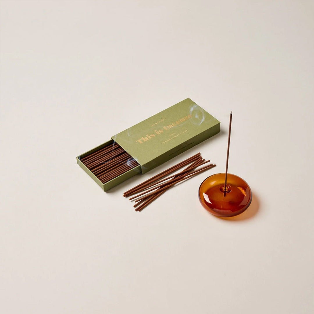 BR-10404-GENTLE HABITS-GENTLE HABITS｜ガラスインセンスホルダー