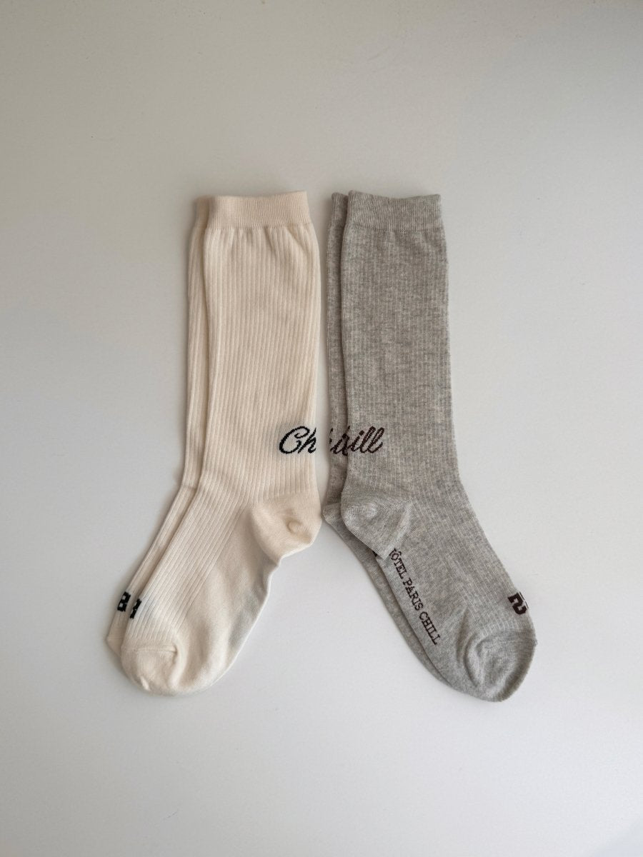 BR-10190-HOTEL PARIS CHILL-HOTEL PARIS CHILL 靴下｜Paris Chill Socks