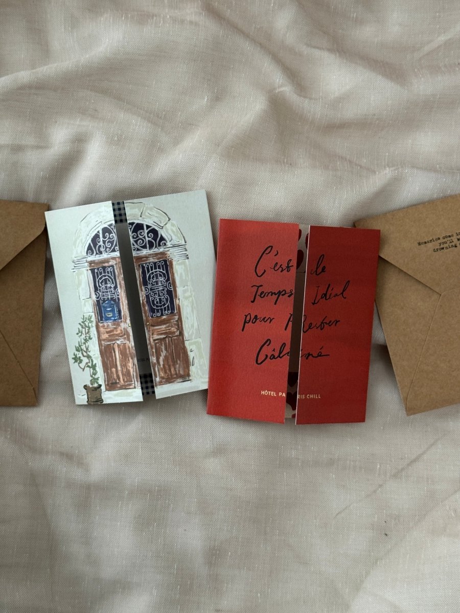 BR-10207-HOTEL PARIS CHILL-HOTEL PARIS CHILL メッセージカード｜Home Sweet Home Card