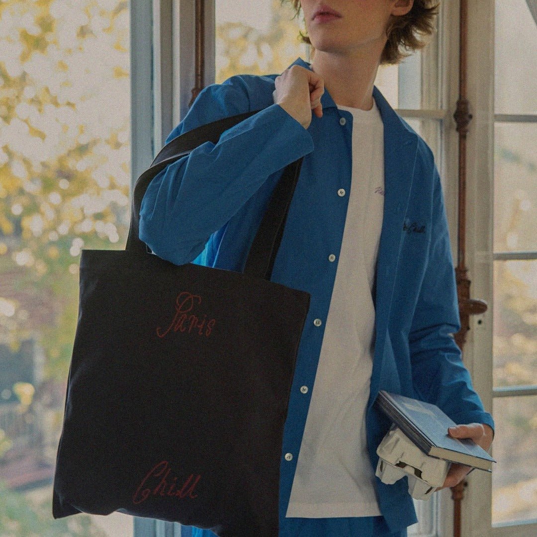 BR-10234-HOTEL PARIS CHILL-HOTEL PARIS CHILL トートバッグ｜Poétique Shoulder Bag