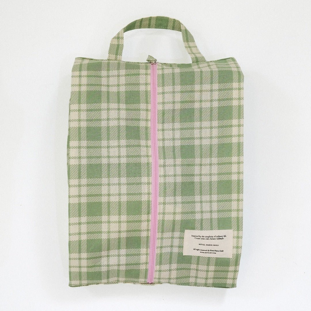 BR-10253-HOTEL PARIS CHILL-HOTEL PARIS CHILL ポーチ｜Carry On Travel Pouch Evergreen
