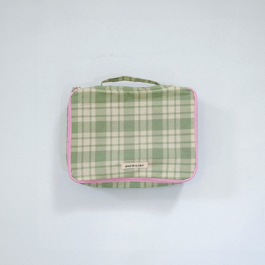 BR-10254-HOTEL PARIS CHILL-HOTEL PARIS CHILL ポーチ｜Carry On Travel Pouch Evergreen