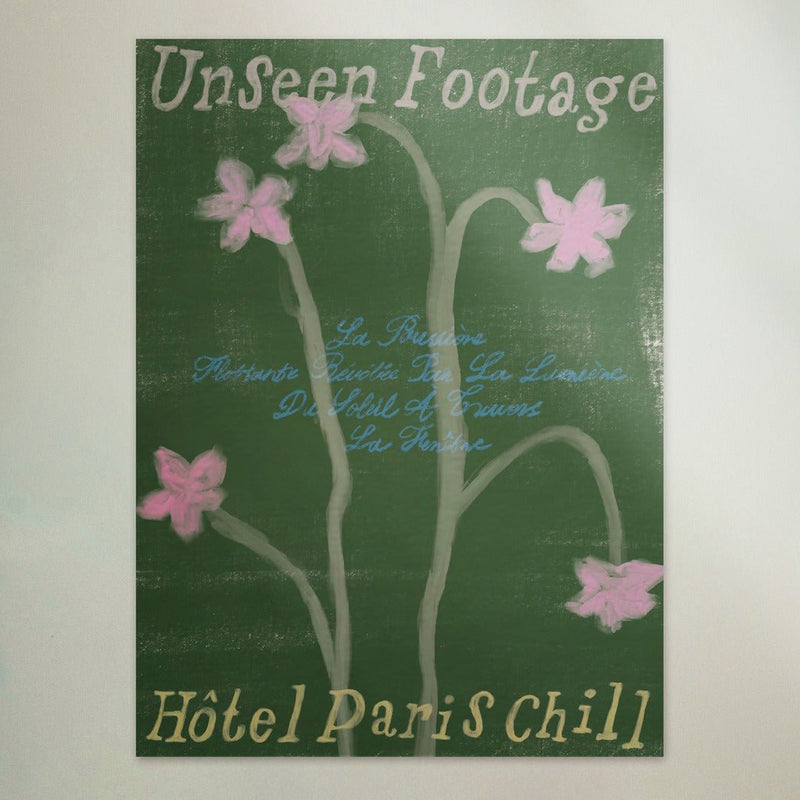 HOTEL PARIS CHILL ポストカード｜Wildflowers Between Rocks Postcard