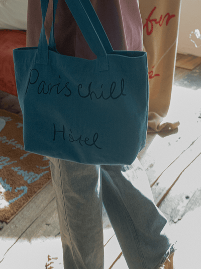 BR - 4107 - HOTEL PARIS CHILL - HOTEL PARIS CHILL トートバッグ｜Breezy Day Bag