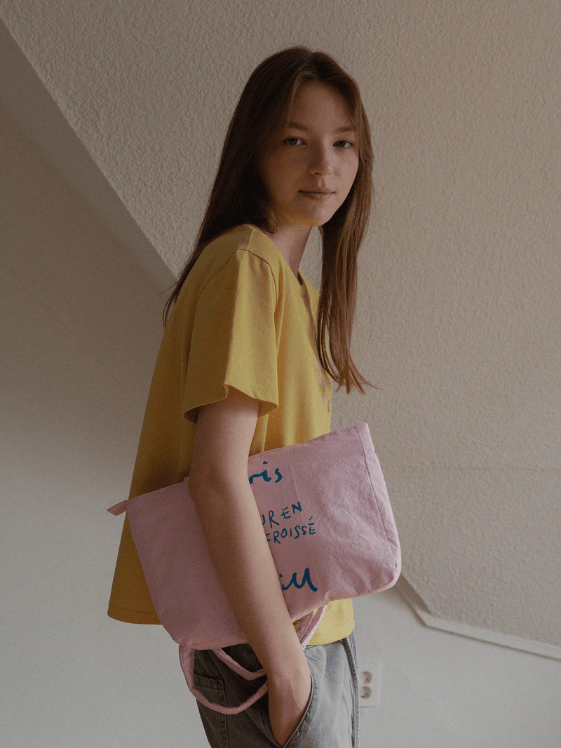 BR - 6696 - HOTEL PARIS CHILL - HOTEL PARIS CHILL ミニトートバッグ｜Paper Heart Puffer Bag