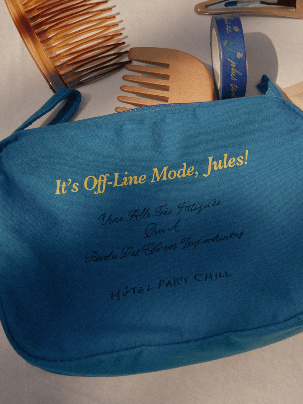 BR - 6702 - HOTEL PARIS CHILL - HOTEL PARIS CHILL ポーチ｜Wander Pouch