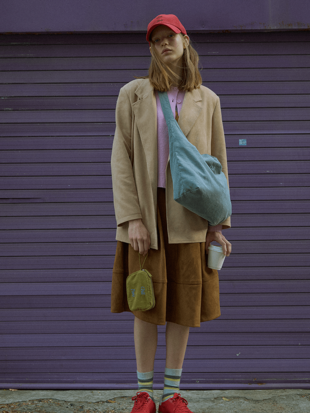 HOTEL PARIS CHILL トートバッグ｜Easy-Peasy Corduroy Bag