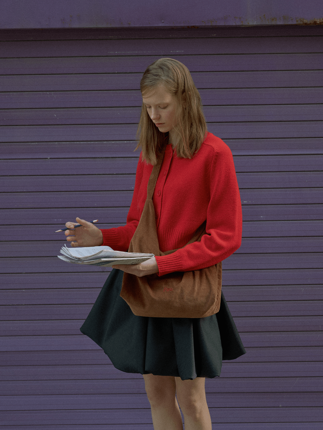 BR - 8172 - HOTEL PARIS CHILL - HOTEL PARIS CHILL トートバッグ｜Easy - Peasy Corduroy Bag