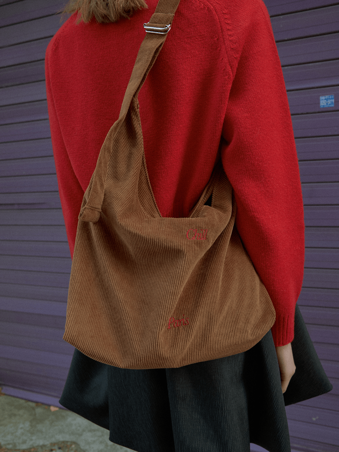 ☆HOTEL PARIS CHILL☆ EasyPeasy Corduroy Bag 2color ☆HOTEL PARIS CHILL☆ EasyPeasy Corduroy Bag 2color