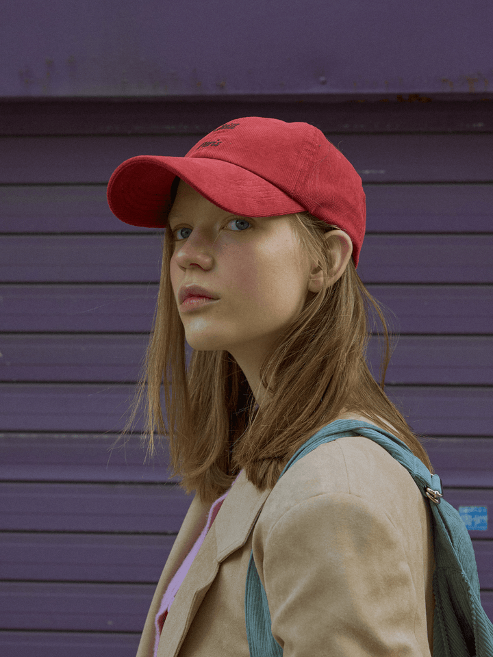 【HOTEL PARIS CHILL】Standby Baseball Cap HOTEL PARIS CHILL キャップ｜Easy-Peasy Corduroy Baseball Cap