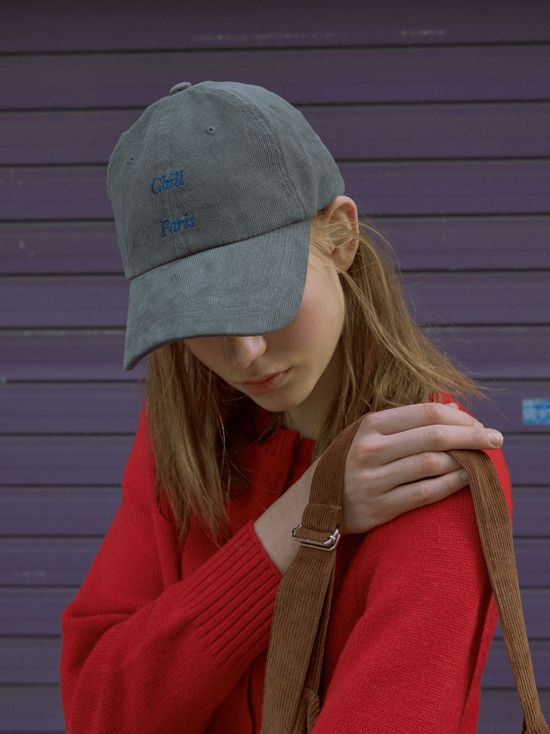 HOTEL PARIS CHILL キャップ｜Easy-Peasy Corduroy Baseball Cap