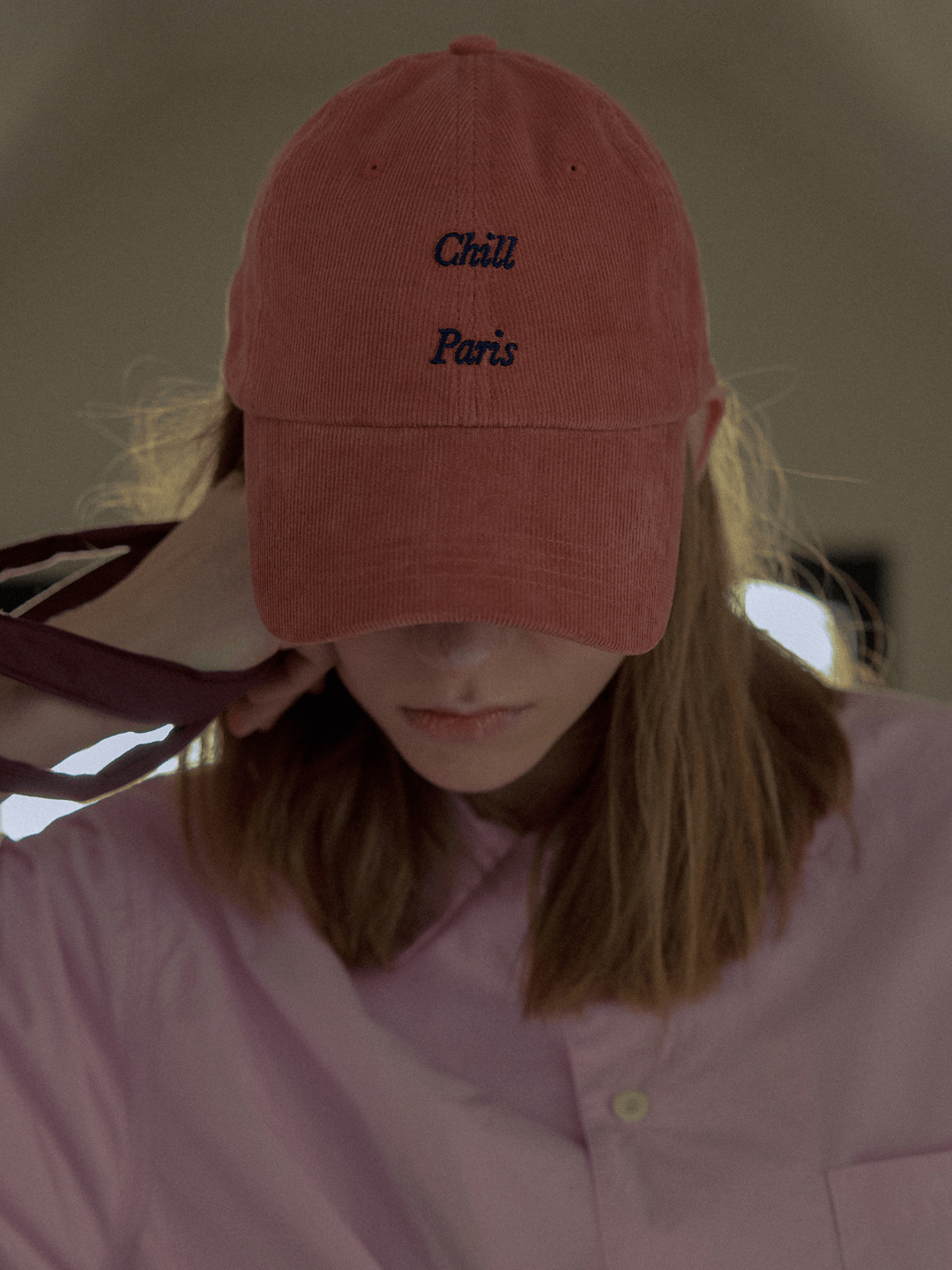 HOTEL PARIS CHILL キャップ｜Easy-Peasy Corduroy Baseball Cap