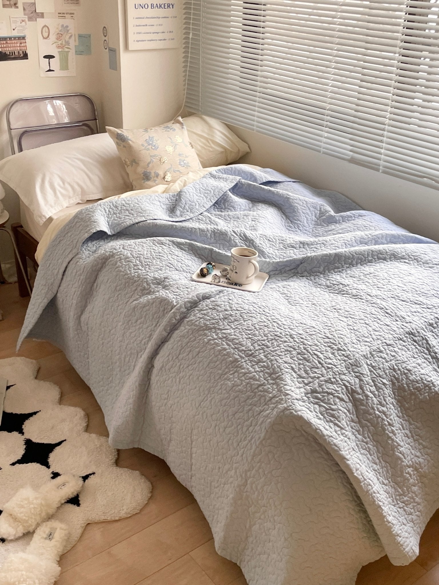 OR-2313-Little Rooms-ふんわり柔らか ピュアコットンのキルトケット｜イブル cloud