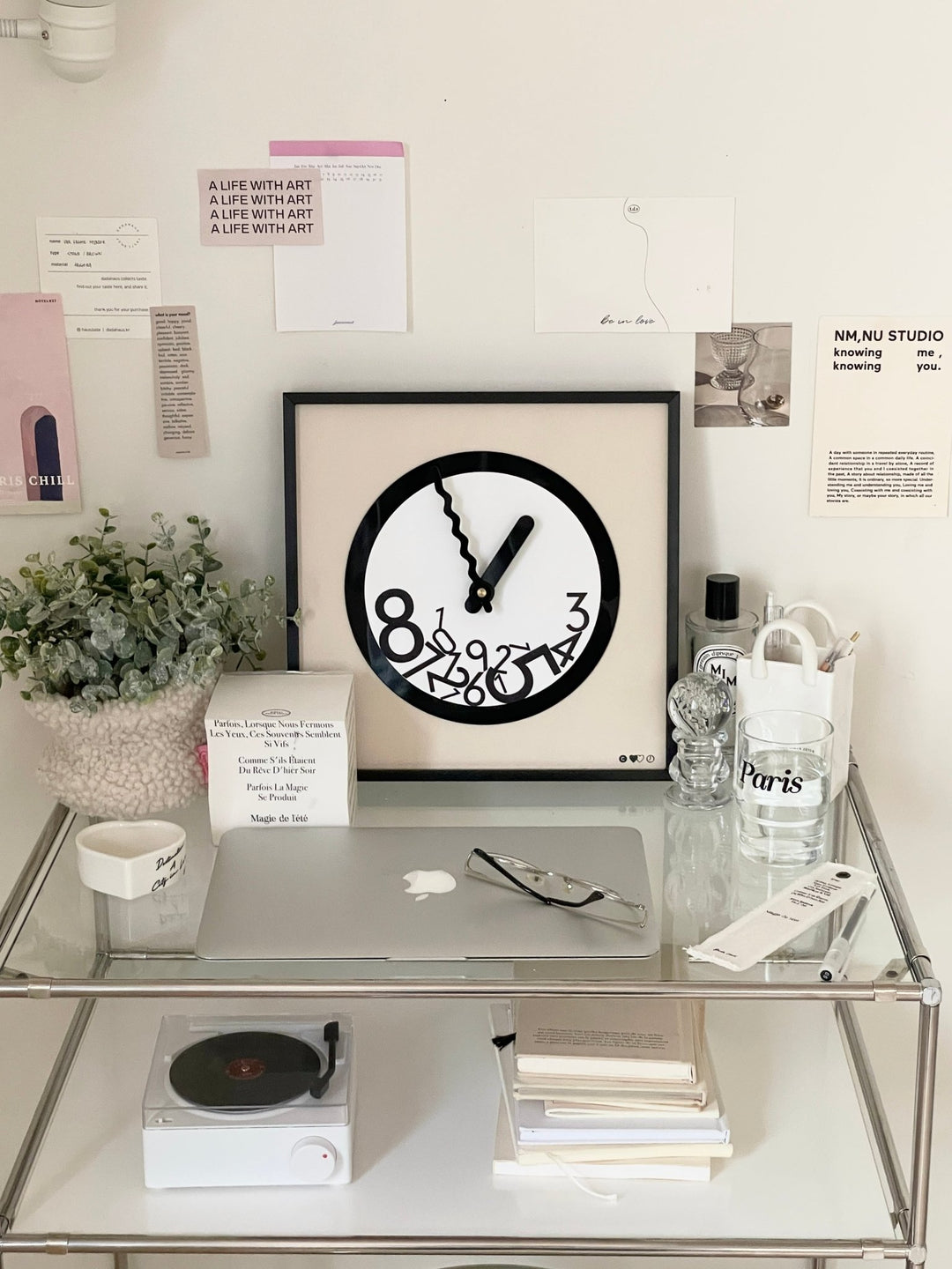 mono 壁掛け時計｜what time おしゃれ シンプル 個性的 韓国