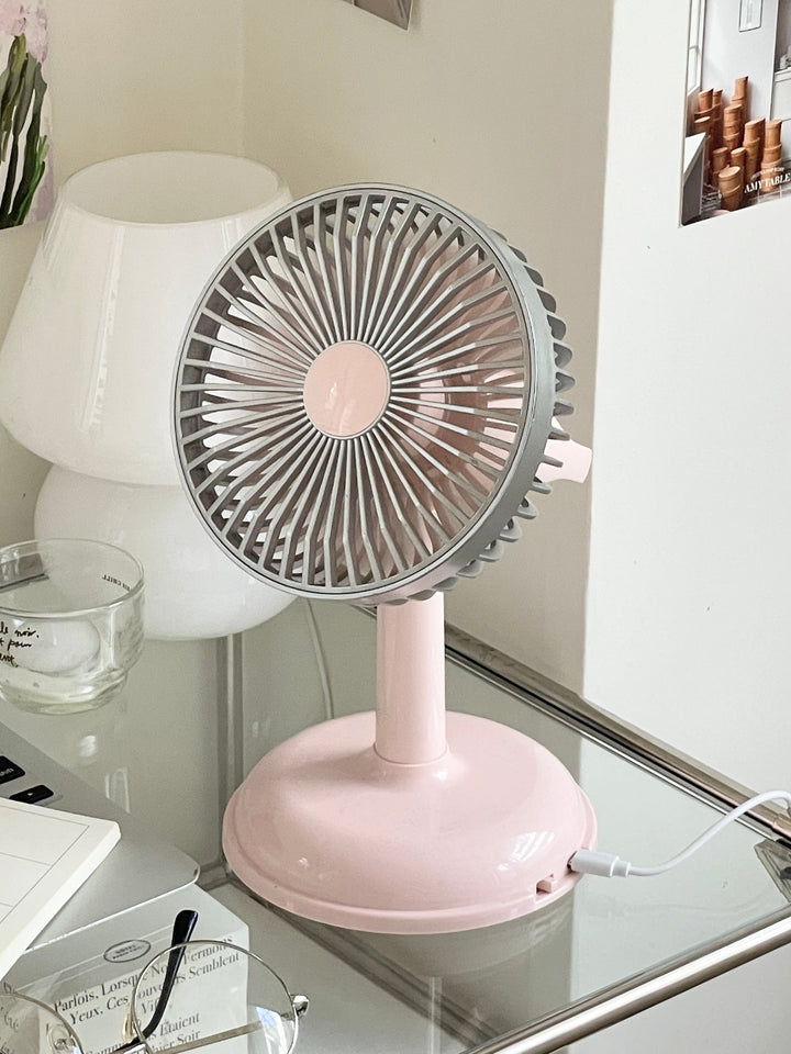 可愛すぎる！オシャレ部屋に変身♪ レトロ調 ミニ扇風機 キャンディーファン レトロなデザインでインテリアにも馴染む！簡単操作の「ミニ